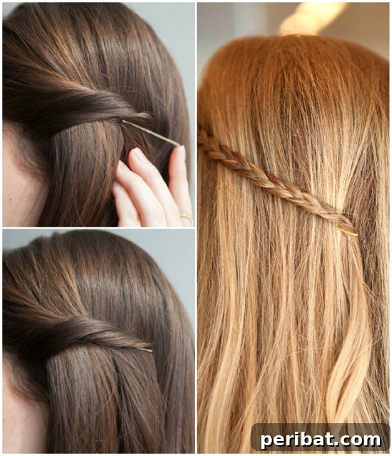Bobby Pins: Your Secret Style Weapon 5 Hidden Pin - 21 Unexpectedly Stylish Ways to Wear Bobby Pins - Discreet Hair Secure