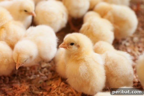 Baby chickens