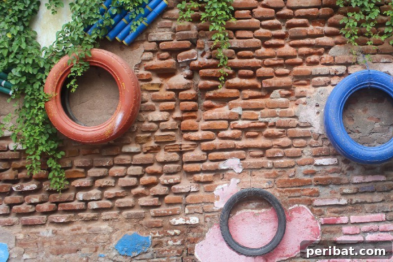 Rubber Reborn: 30 Garden Tire Transformations 15 Grow a Tire Garden on the Wall