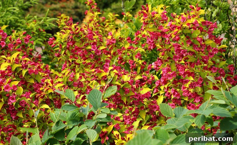 Blush-Toned Blooms: Enchanting Shrubs for Every Garden 22 Weigela
