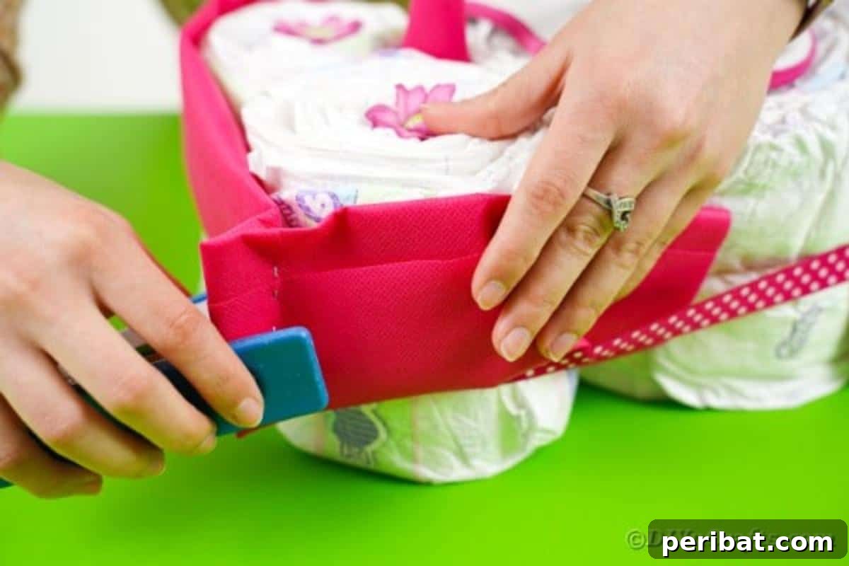 Stapling tissue paper