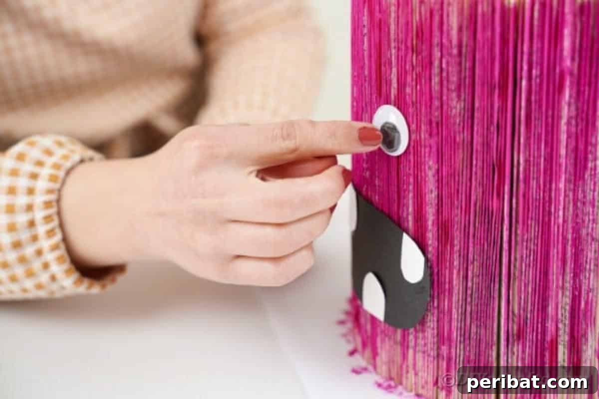 decorating book monster