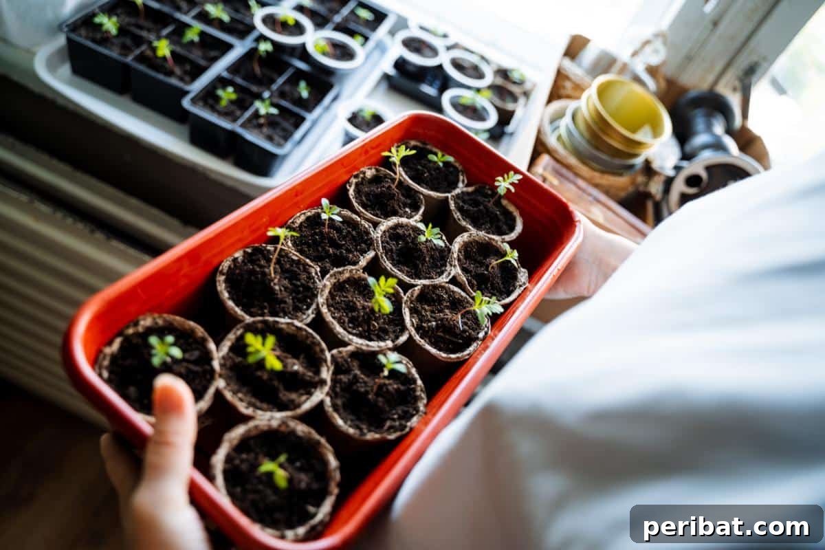 Unlock 500% Bigger Harvests with These 13 Gardening Secrets 12 Indoor seeds, seedlings.