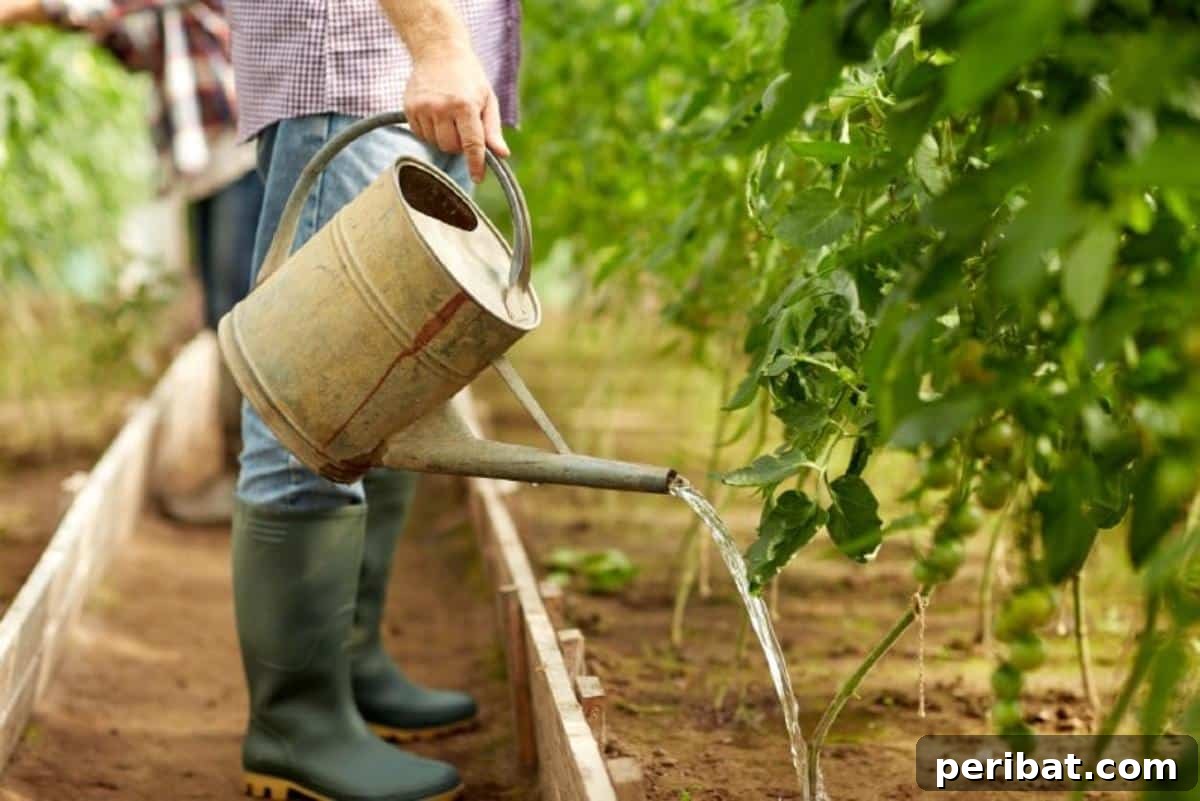 The 15 Biggest Tomato Gardening Errors Almost Everyone Commits 13 Watering tomatoes from under the leaves.