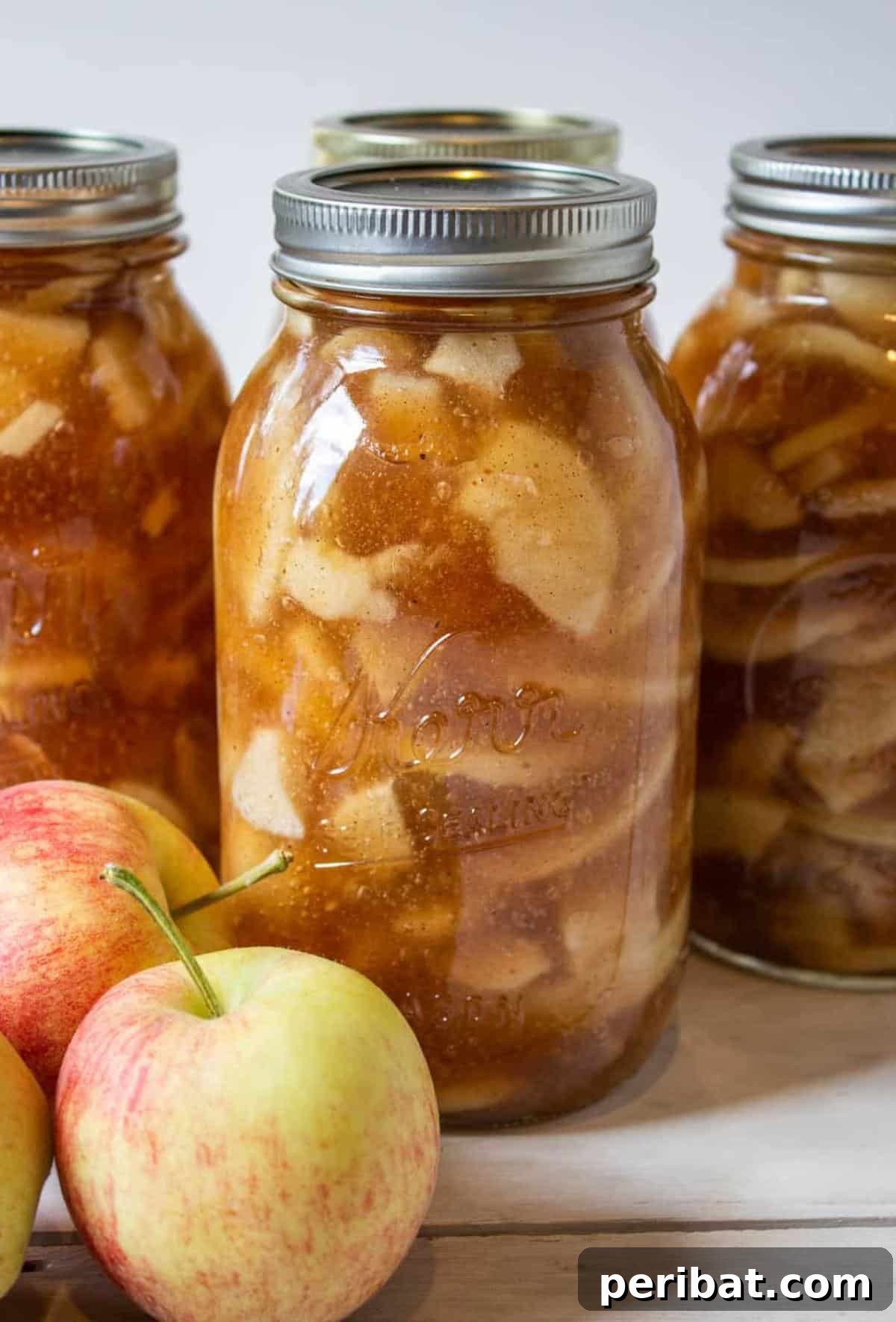Extend Your Garden Harvest: 3 Simple Preservation Methods and 20 Flavorful Recipes 13 Apple pie filling in mason jars