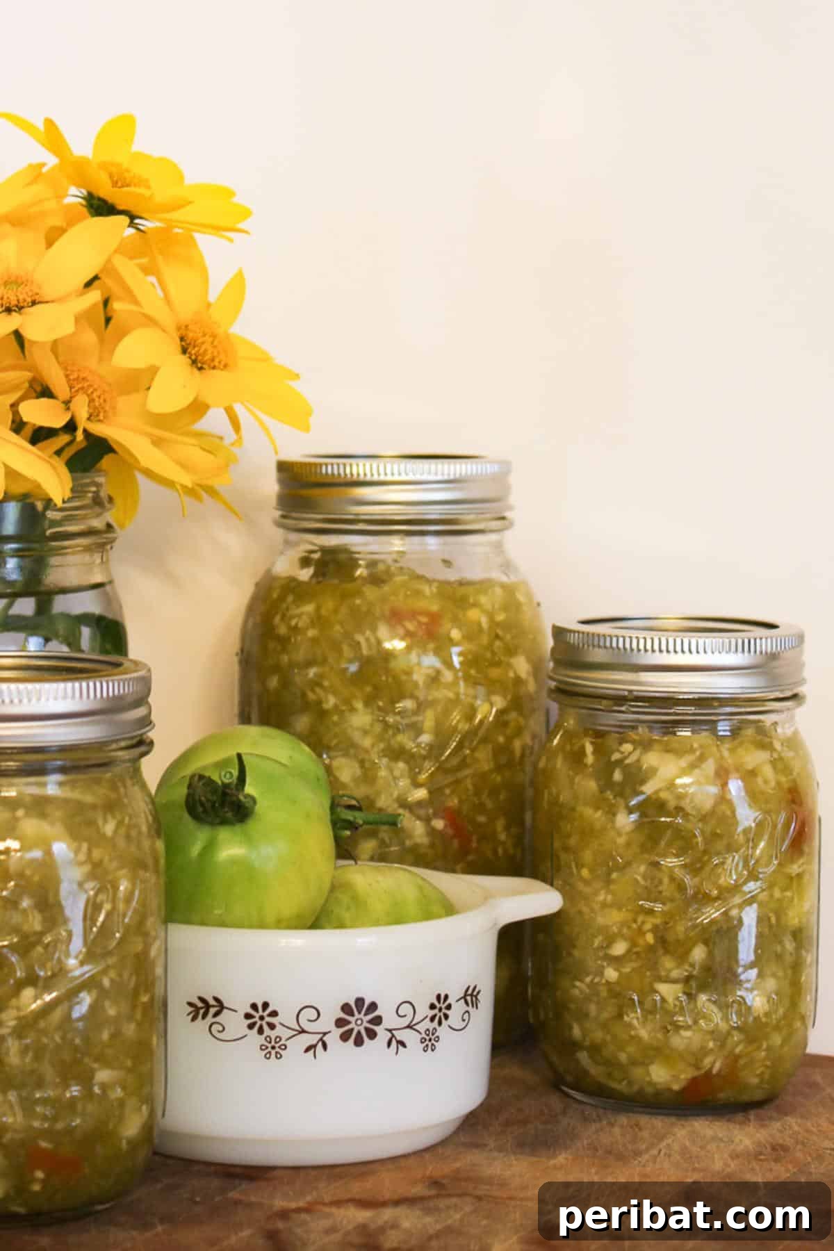 Extend Your Garden Harvest: 3 Simple Preservation Methods and 20 Flavorful Recipes 15 Relish in mason jars