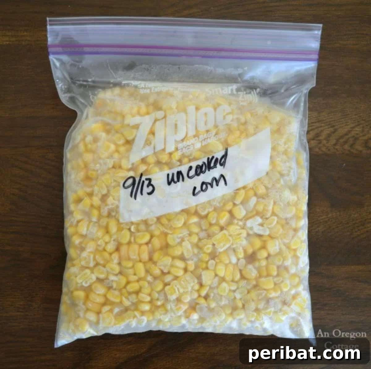 Extend Your Garden Harvest: 3 Simple Preservation Methods and 20 Flavorful Recipes 29 A frozen bag of corn