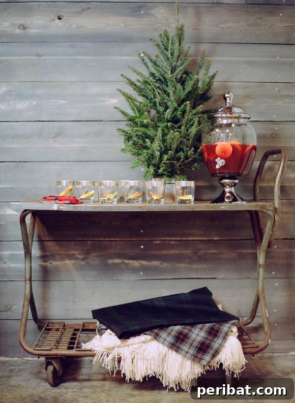 Build Your Best Backyard Bar: 45 DIY Ideas for Effortless Gatherings 31 Metal bar with tree