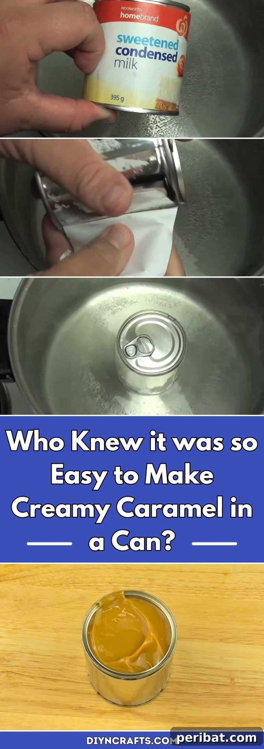 Effortless Creamy Caramel from a Can 2 Who Knew it was so Easy to Make Creamy Caramel in a Can? pinterest image