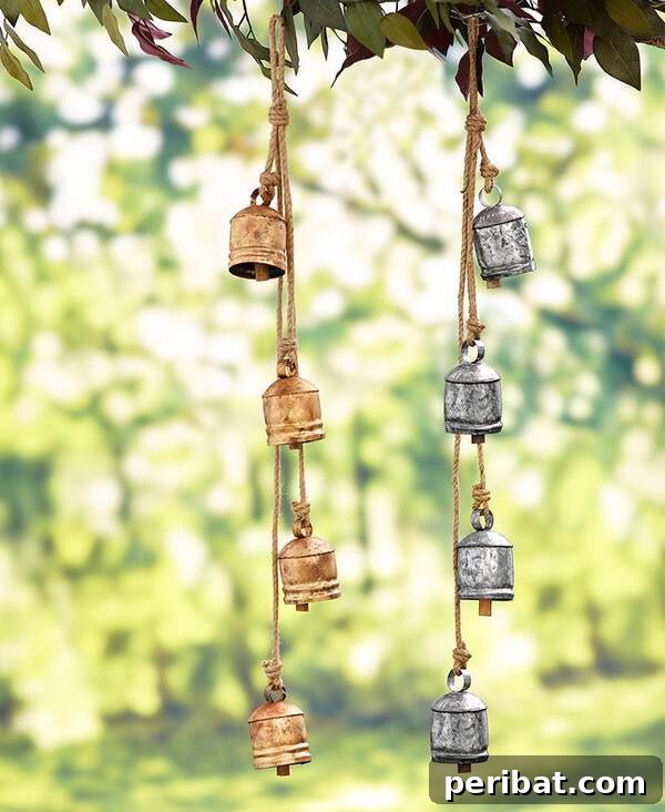 Elevate Your Outdoors with DIY Hanging Accents 18 Copper and silver bells