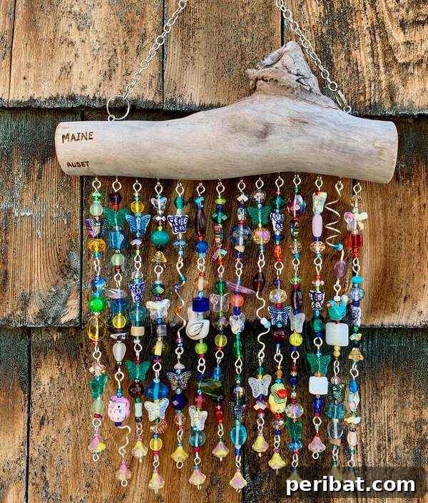 Elevate Your Outdoors with DIY Hanging Accents 30 Driftwood wind chime
