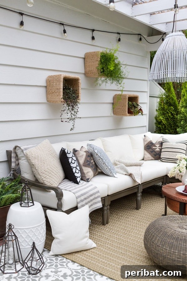 Elevate Your Outdoors with DIY Hanging Accents 36 Basket planters