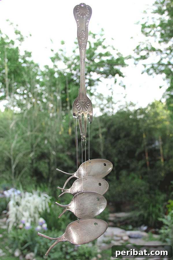Elevate Your Outdoors with DIY Hanging Accents 6 Spoon fish decor