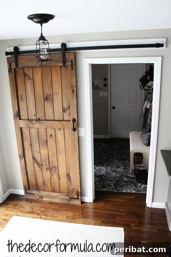 Creating Your Rustic Bedroom Oasis 36 Sliding barn door as a bedroom entrance