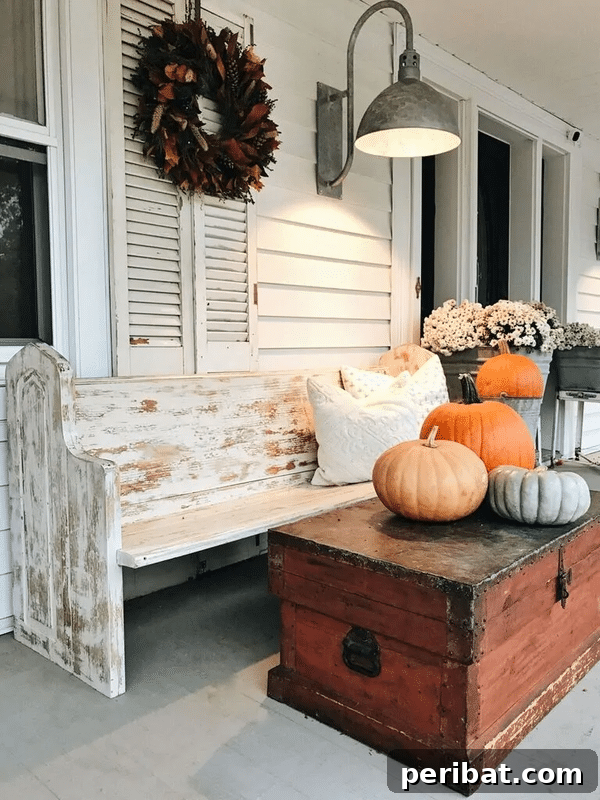 Wreath on shutter