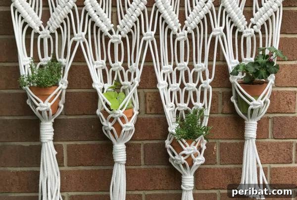 Macarame plant holder