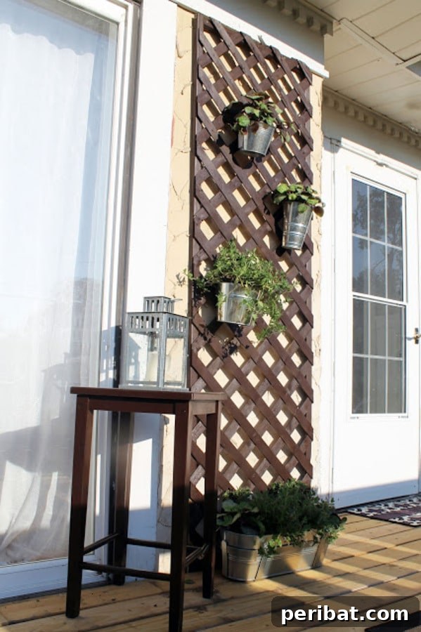 Trellis planter