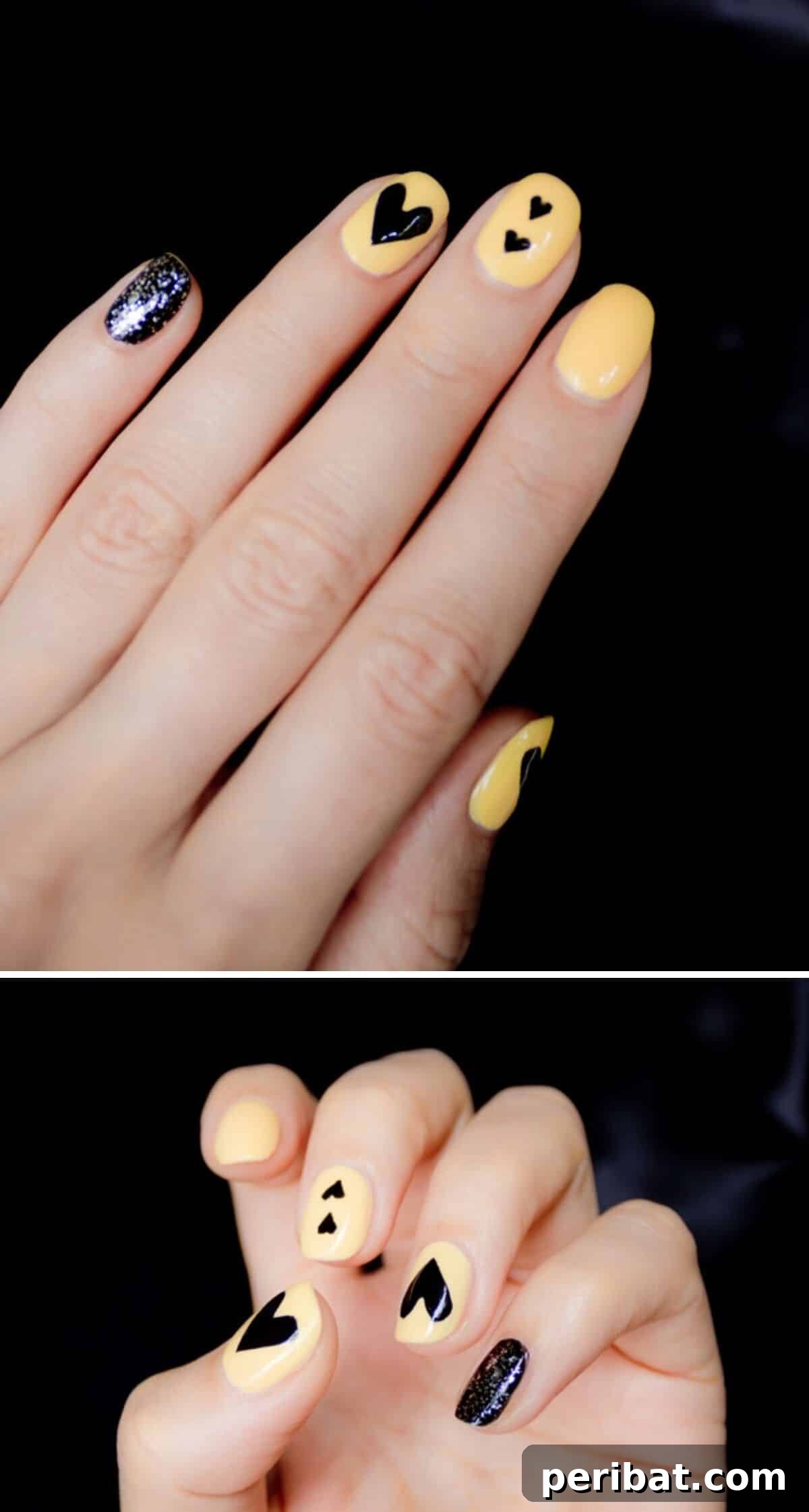 Irresistibly Charming Valentine Nail Ideas 17 Non-Red nail art
