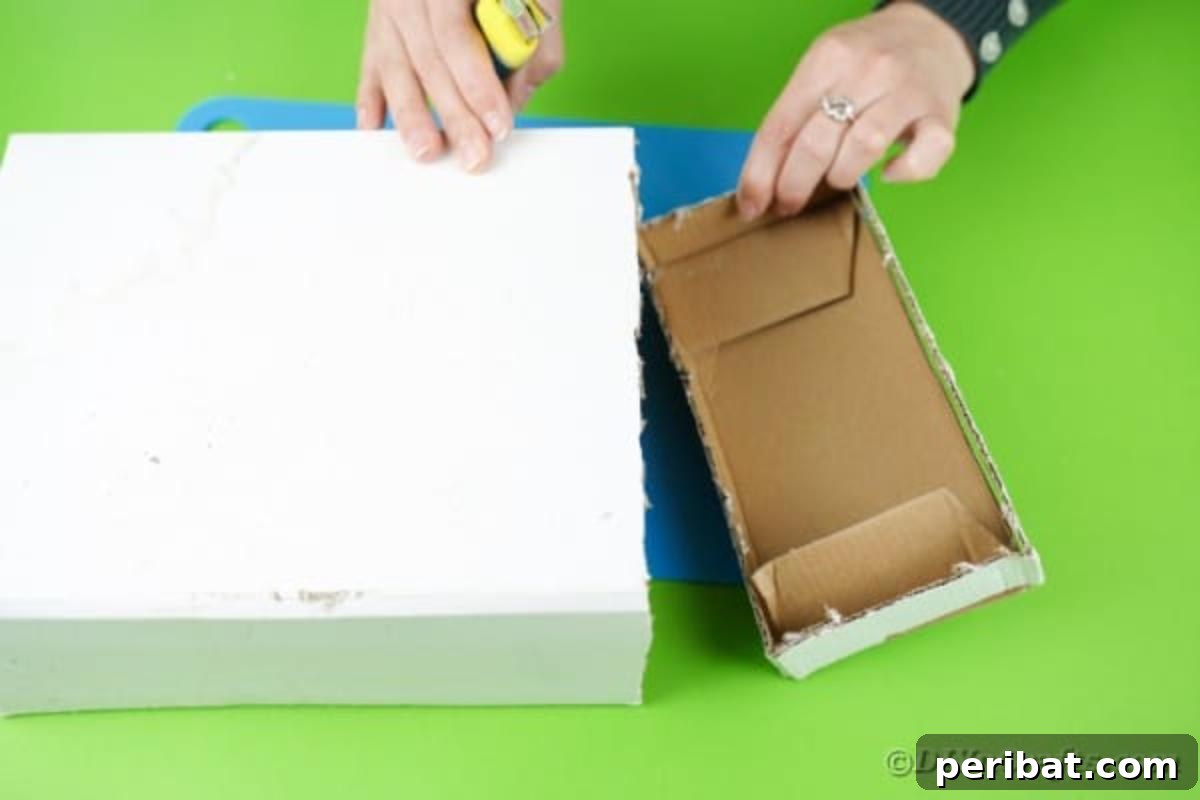 Removing end from box