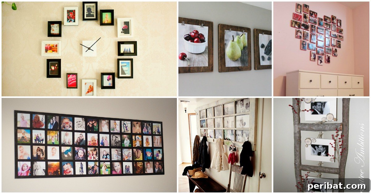25 Genius Ways to Showcase Your Favorite Photos 2 diy photo album - Creative Ways to Display Photos