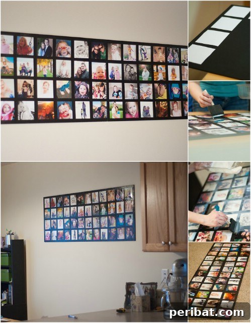 25 Genius Ways to Showcase Your Favorite Photos 5 Photo Collage - Budget-Friendly Photo Decor