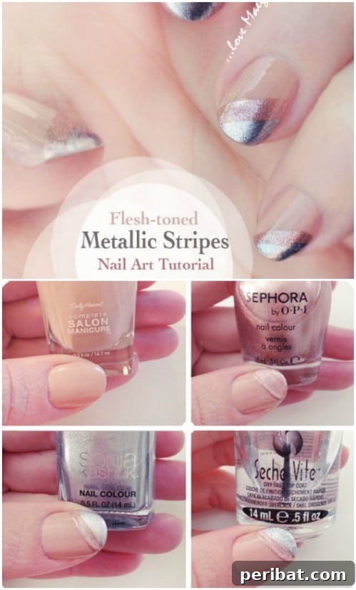 Sophisticated Angled French Tips Nail Design