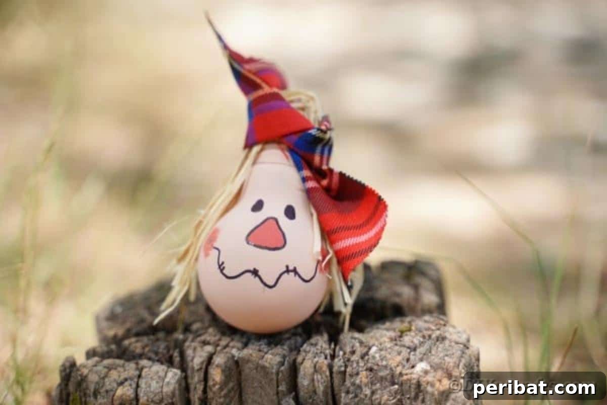 Charming Bulb Scarecrow Art from Recycled Lights 4 Scarecrow ornament on tree stump