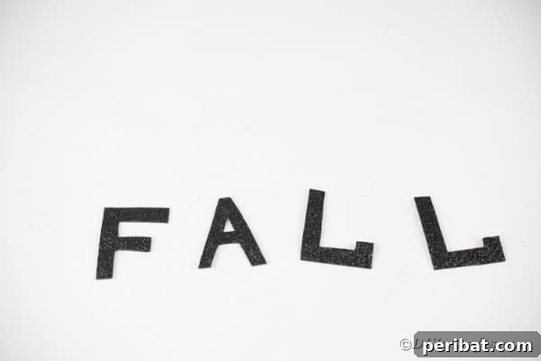 Cozy Farmhouse Fall Lettered Jars 19 The word fall in letters