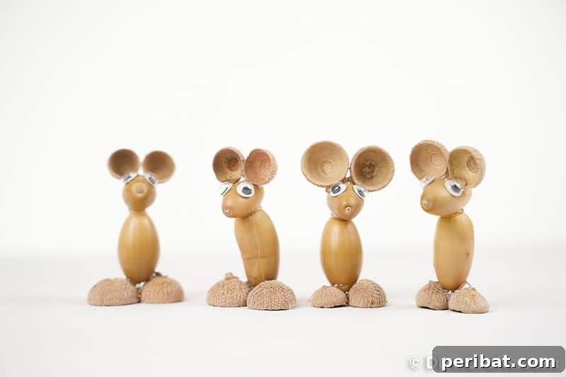 Craft Adorable Acorn Mice for Autumn Decor 19 img 105450 18