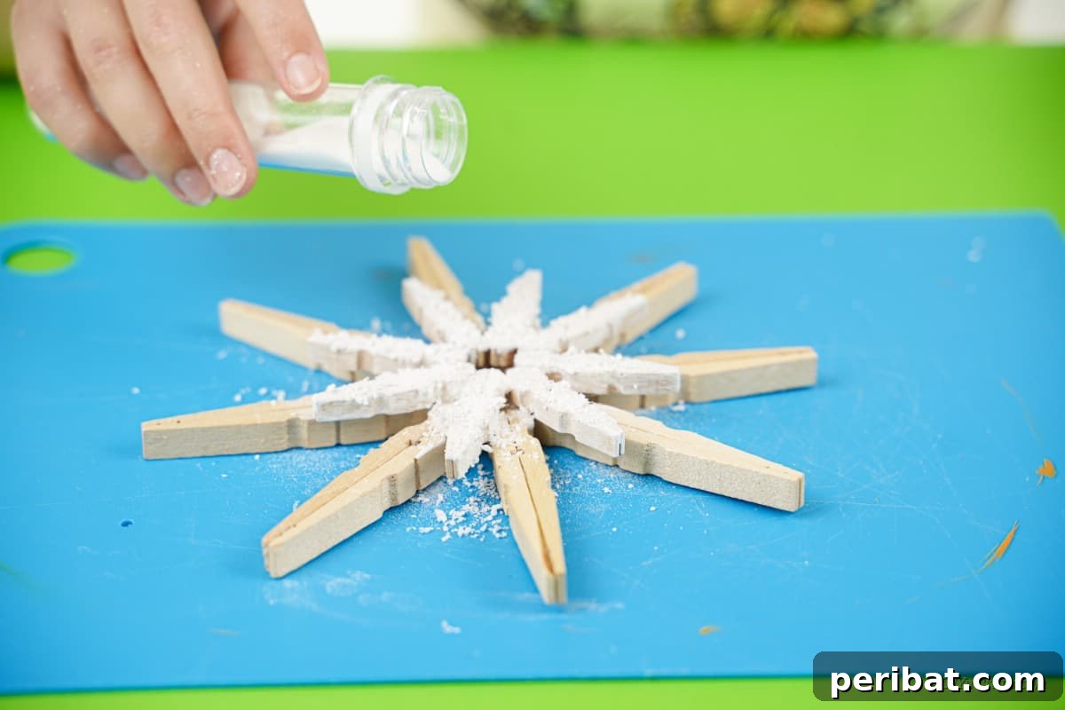 wooden clothespin star