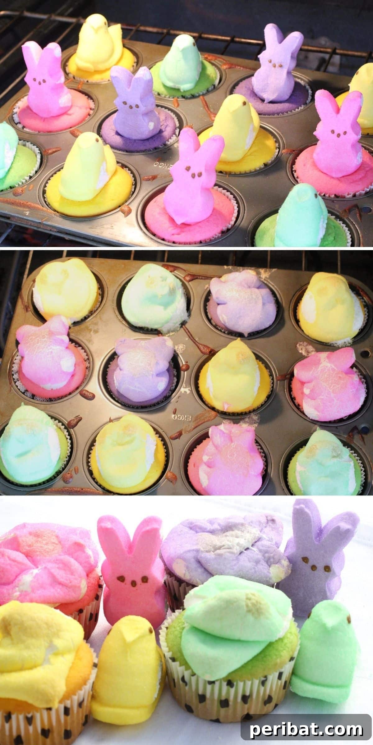 Unleash Easter Fun with Clever Peeps Creations 10 Peep-Topped Cupcakes