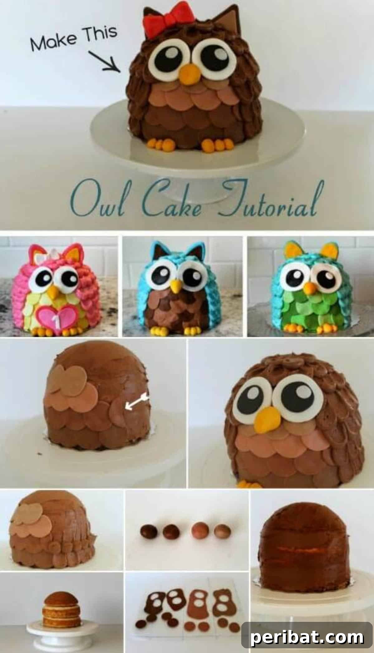 Cutest Cake Ever? You can Actually Make this Tasty Owl Yourself!