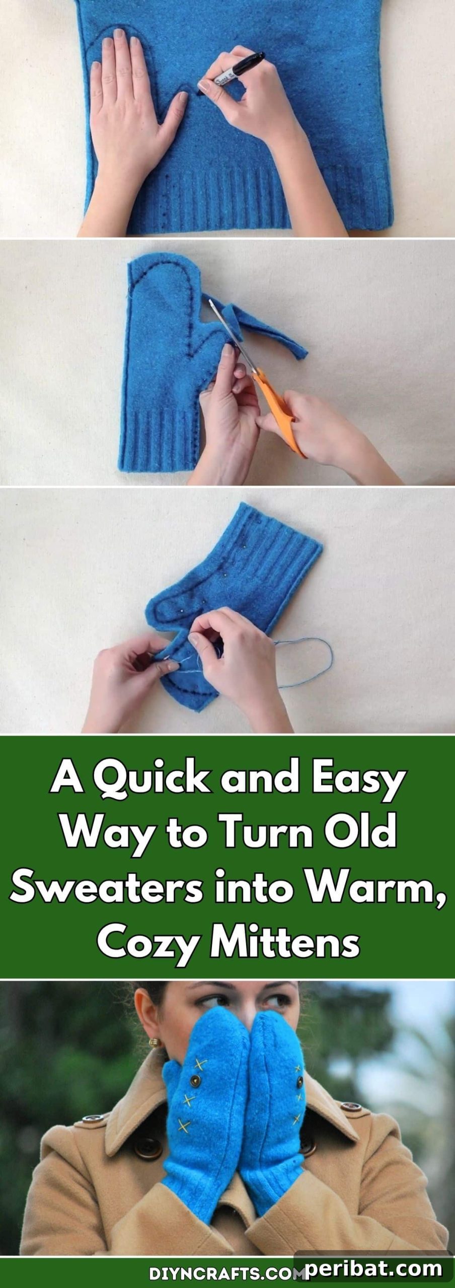 Transform Old Sweaters into Cozy Mittens: A Complete DIY Guide to Upcycling Wool