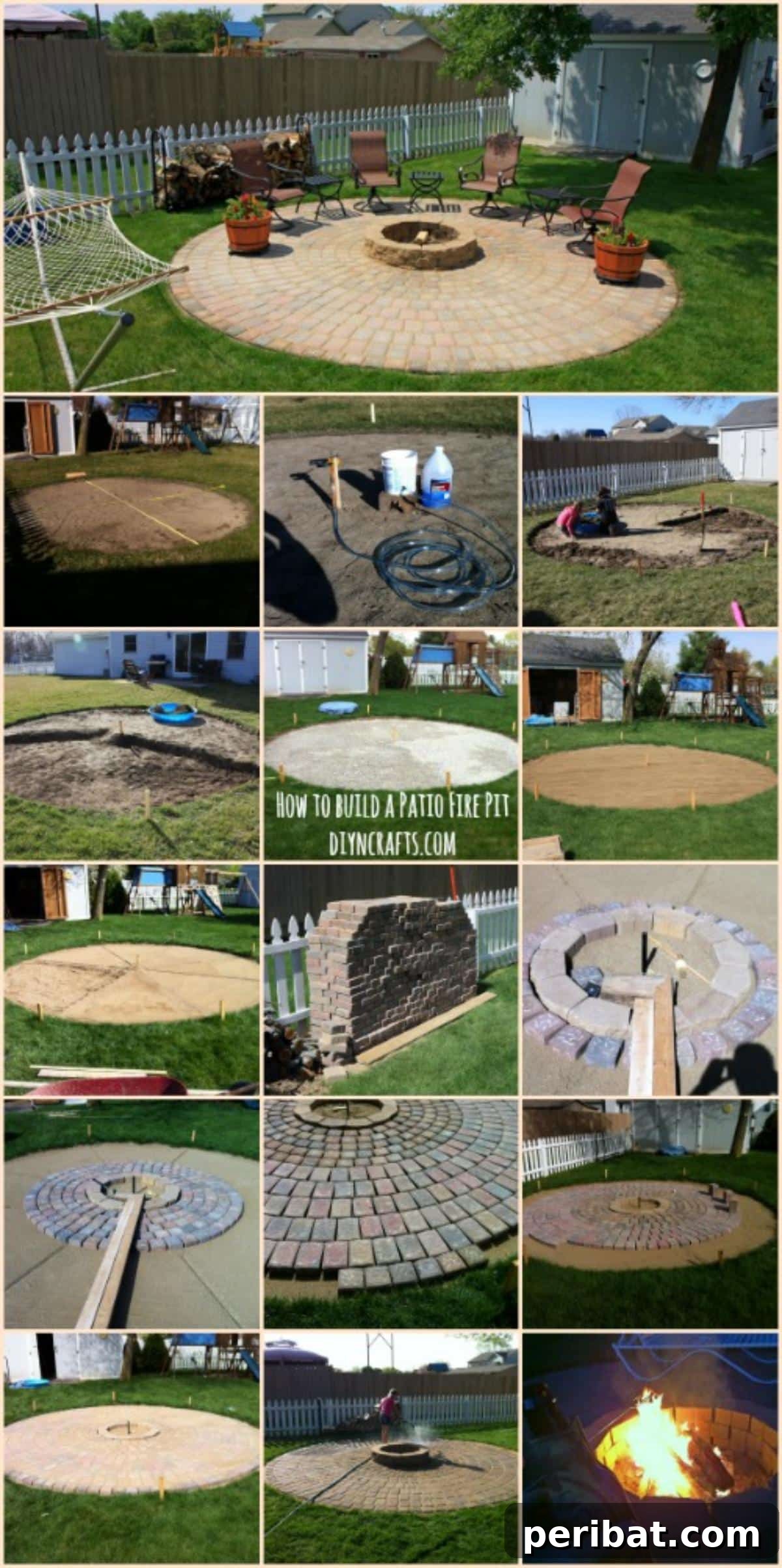 Elevate Your Patio Create a DIY Fire Pit 2 Ingenious Outdoor Project: How to Build a Patio Fire Pit