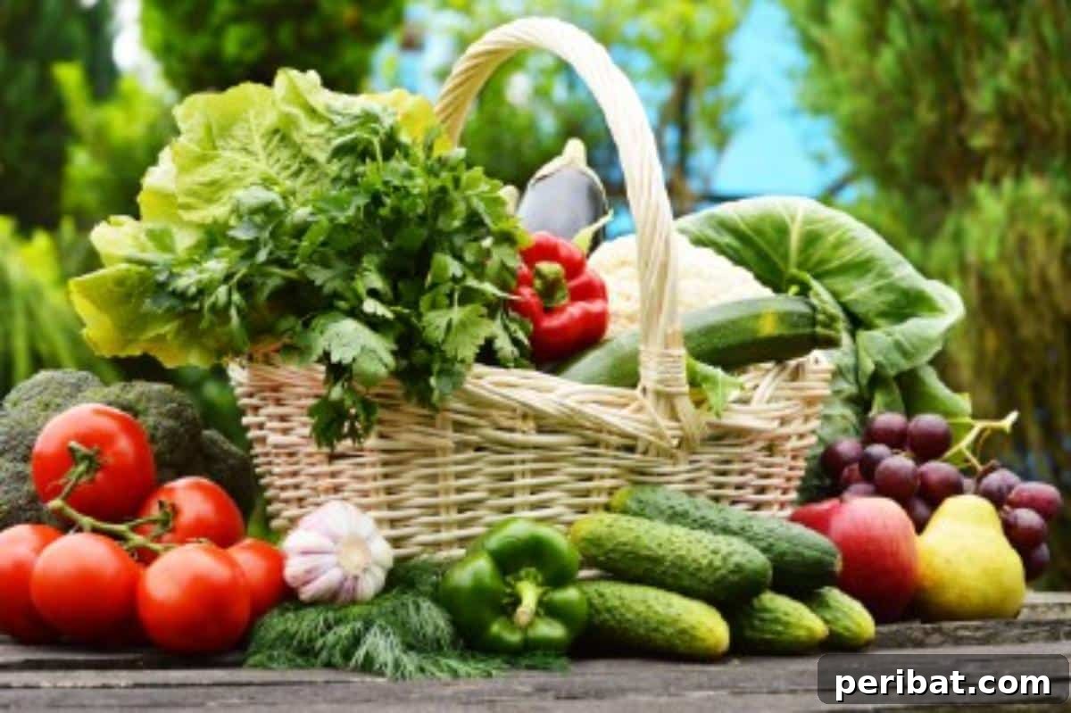 51 Genius Hydrogen Peroxide Hacks 36 A basket full of vegetables