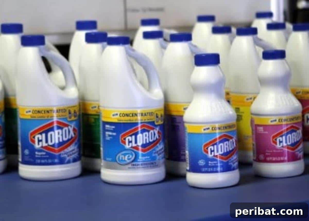 51 Genius Hydrogen Peroxide Hacks 41 Bleach containers