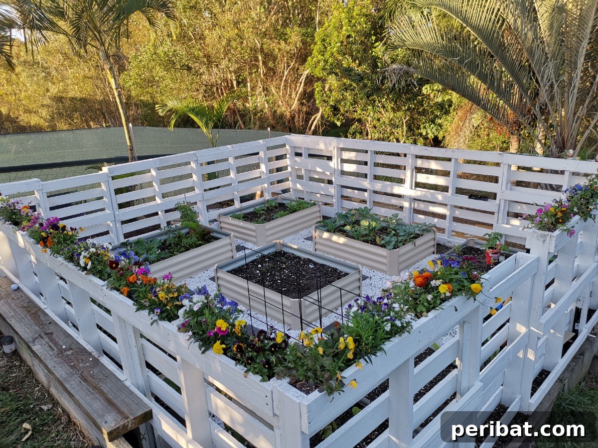 Pallet garden.