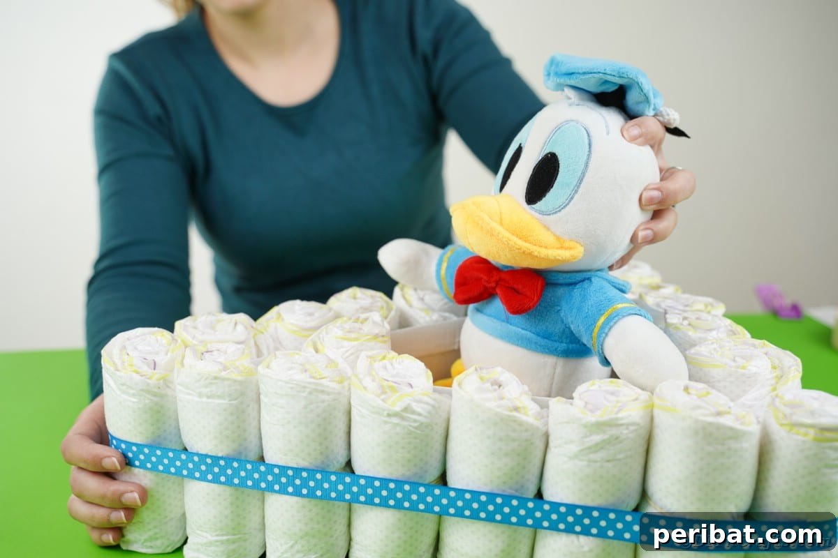 Adding Donald Duck to boat