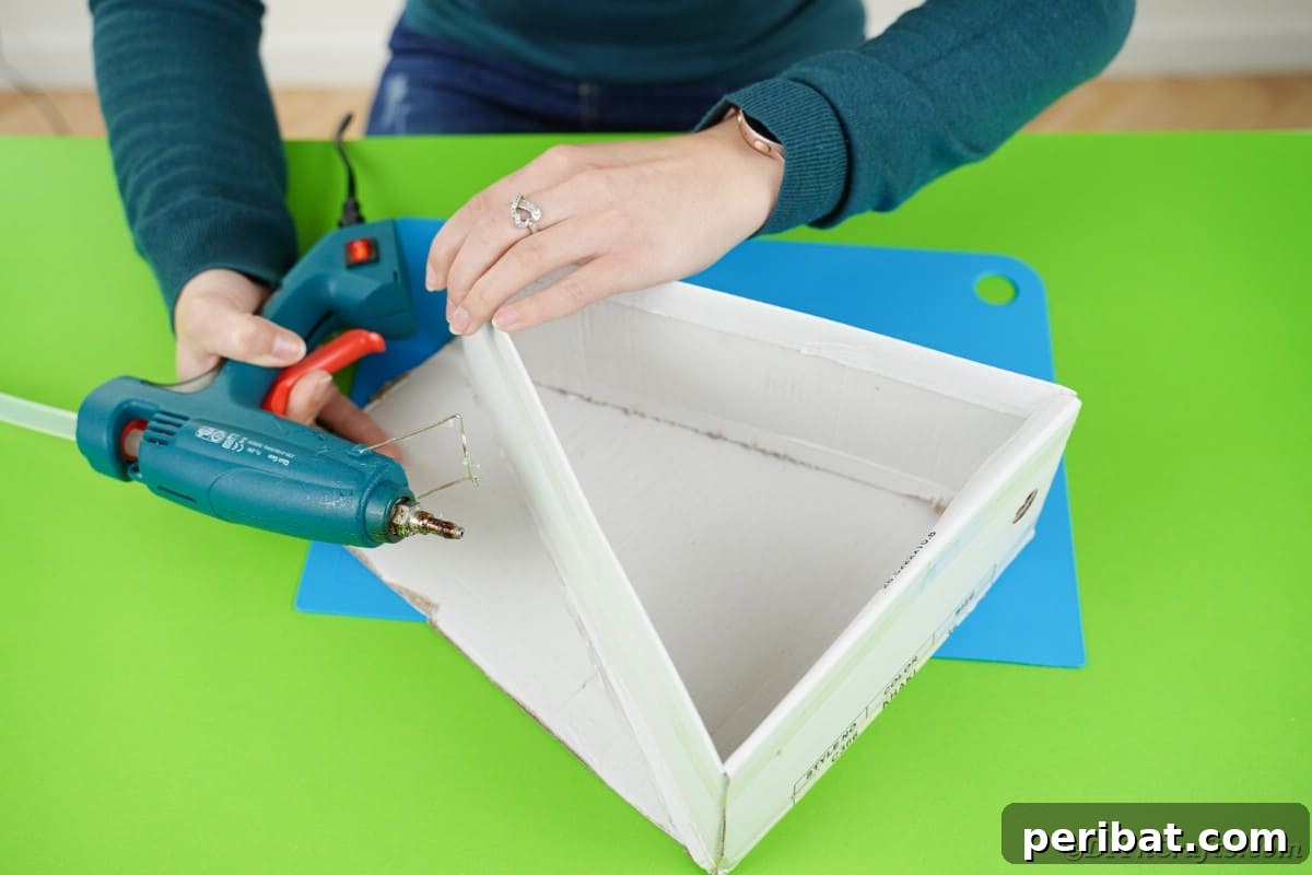 Gluing a box