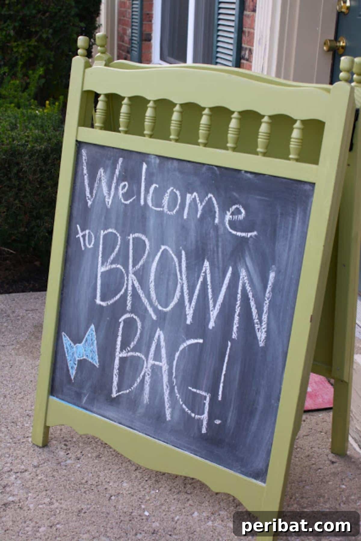 Transform Your Old Crib: 20 Clever Upcycling Projects 12 Repurposed Crib Side Blackboard Easel