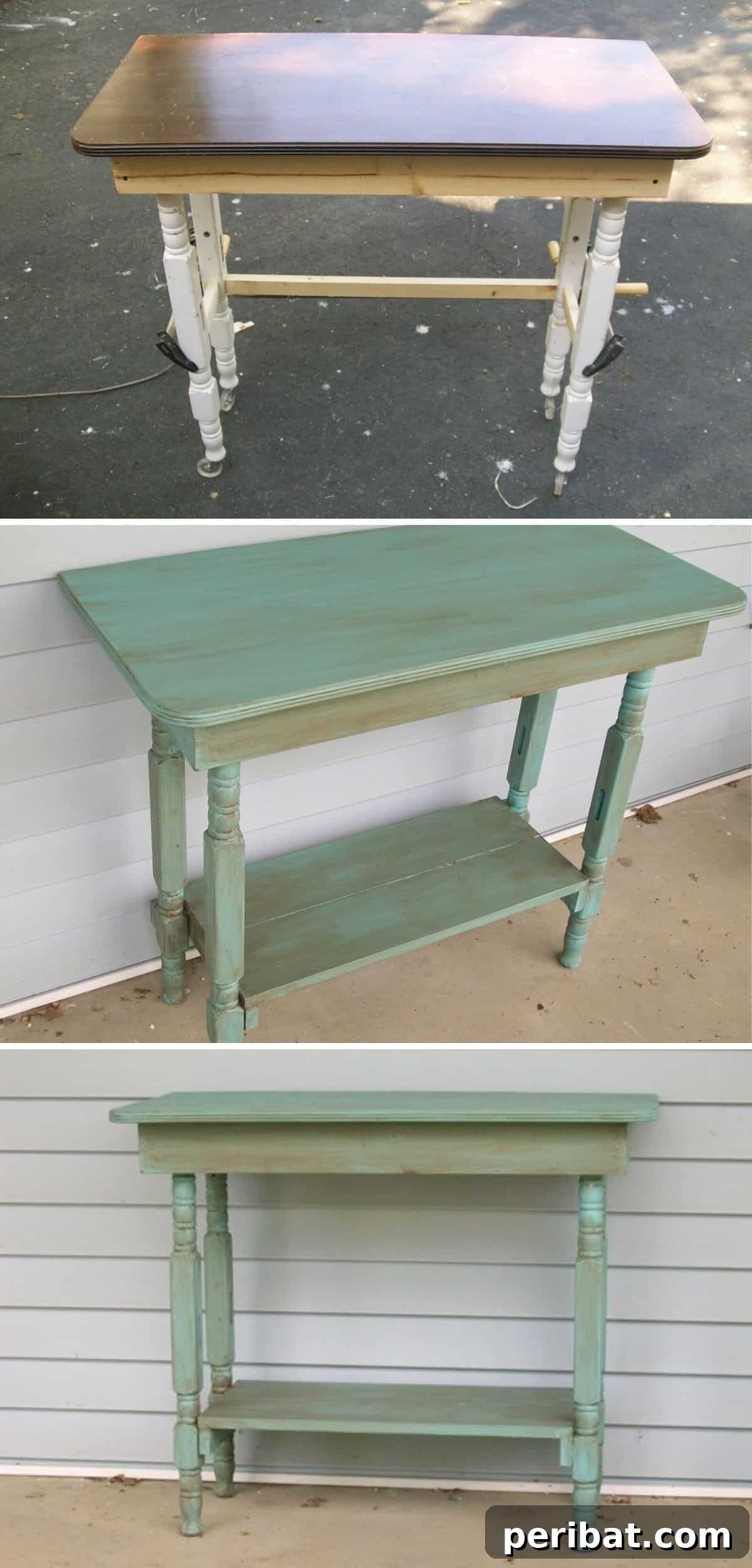 Transform Your Old Crib: 20 Clever Upcycling Projects 17 Repurposed Crib Legs Table or Kitchen Island