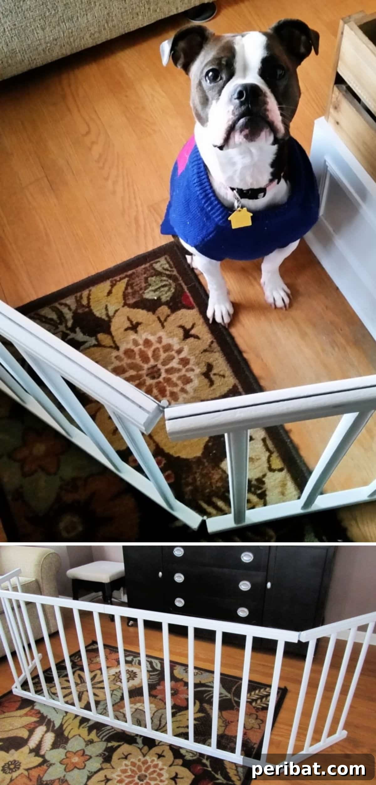 Transform Your Old Crib: 20 Clever Upcycling Projects 21 Repurposed Crib Rails as a Pet Gate