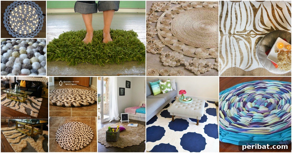 Craft Your Own Stunning Rugs for a Personalized Home 2 rugs diy