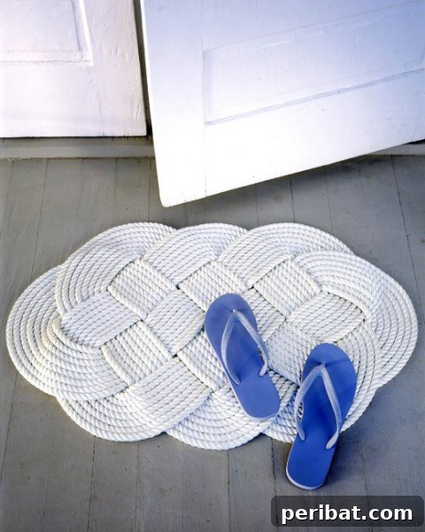 Craft Your Own Stunning Rugs for a Personalized Home 12 Sailor Chic - 30 Magnificent DIY Rugs to Brighten up Your Home