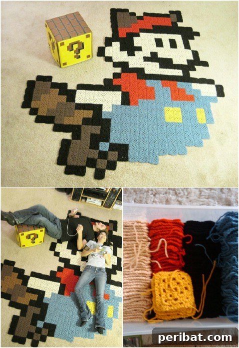 Craft Your Own Stunning Rugs for a Personalized Home 30 Perfect Pixel - 30 Magnificent DIY Rugs to Brighten up Your Home