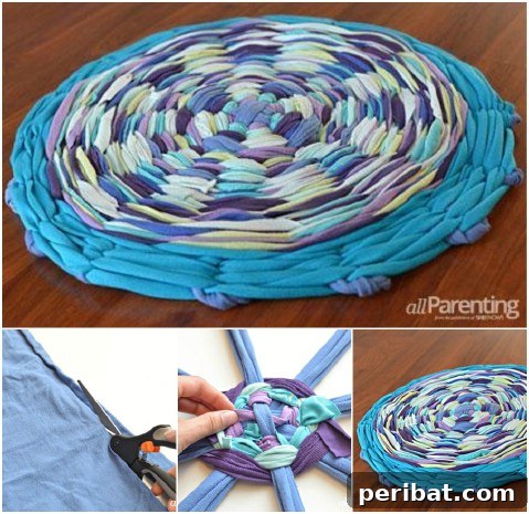 Craft Your Own Stunning Rugs for a Personalized Home 5 The Helping Hula Hoop - 30 Magnificent DIY Rugs to Brighten up Your Home