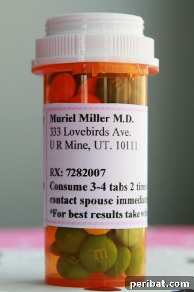 Boş İlaç Şişelerini Değerlendirmek İçin 30 Harika Fikir 6 Pill Bottle Love Prescription Gift Idea