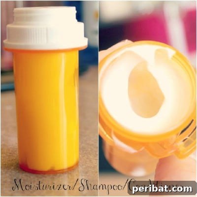 Boş İlaç Şişelerini Değerlendirmek İçin 30 Harika Fikir 10 Pill Bottle Travel Toiletries