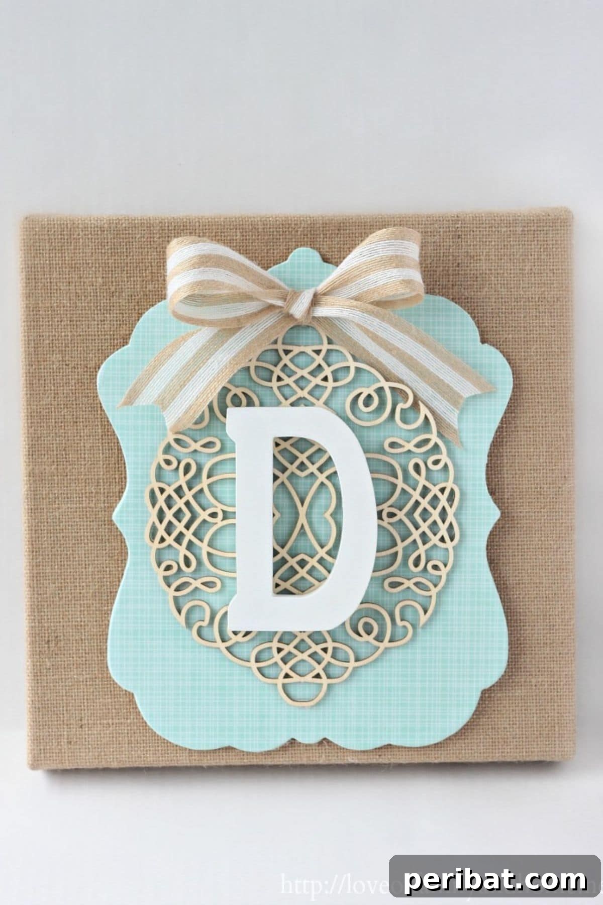 45 Handmade Gifts Women Will Adore 45 Monogram wall art