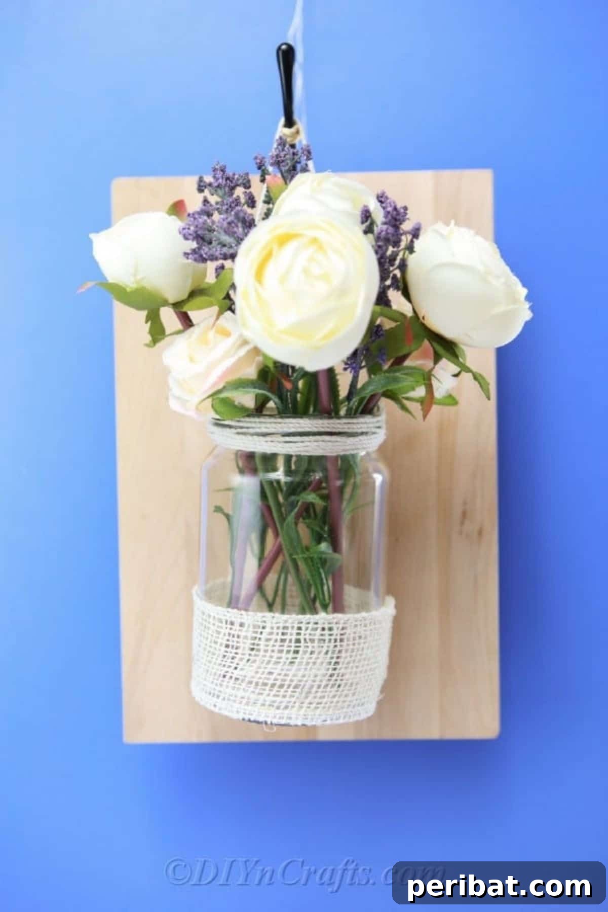 45 Handmade Gifts Women Will Adore 6 Wall mounted mason jar